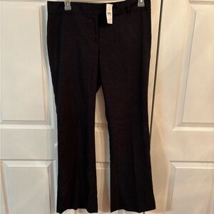 LOFT Black Straight Leg Pants